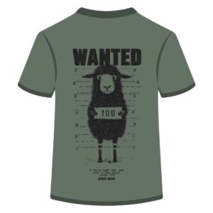 X3DE “WANTED” Camp T-Shirt (Army green)